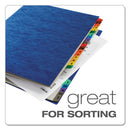 Pendaflex® wholesale. Expanding Desk File, 23 Dividers, Alpha, Letter-size, Blue Cover. HSD Wholesale: Janitorial Supplies, Breakroom Supplies, Office Supplies.