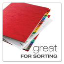 Pendaflex® wholesale. Expanding Desk File, 23 Dividers, Alpha, Letter-size, Red Cover. HSD Wholesale: Janitorial Supplies, Breakroom Supplies, Office Supplies.