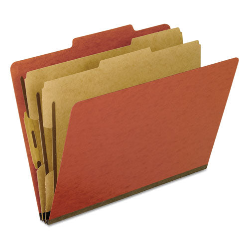 Pendaflex® wholesale. PENDAFLEX Four-, Six-, And Eight-section Pressboard Classification Folders, 2 Dividers, Bonded Fasteners, Letter Size, Red, 10-box. HSD Wholesale: Janitorial Supplies, Breakroom Supplies, Office Supplies.