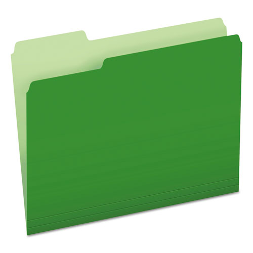 Pendaflex® wholesale. PENDAFLEX Colored File Folders, 1-3-cut Tabs, Letter Size, Green-light Green, 100-box. HSD Wholesale: Janitorial Supplies, Breakroom Supplies, Office Supplies.