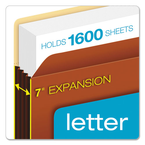 Pendaflex® wholesale. PENDAFLEX Heavy-duty File Pockets, 7" Expansion, Letter Size, Redrope, 5-box. HSD Wholesale: Janitorial Supplies, Breakroom Supplies, Office Supplies.