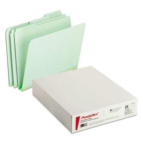 Pendaflex® wholesale. PENDAFLEX Pressboard Expanding File Folders, 1-3-cut Tabs, Letter Size, Green, 25-box. HSD Wholesale: Janitorial Supplies, Breakroom Supplies, Office Supplies.