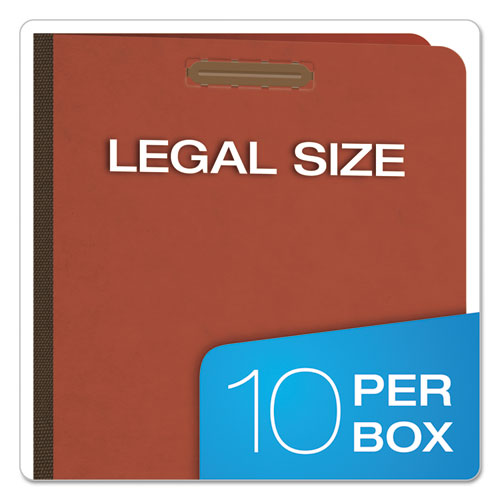 Pendaflex® wholesale. PENDAFLEX Four-, Six-, And Eight-section Pressboard Classification Folders, 2 Dividers, Embedded Fasteners, Legal Size, Red, 10-box. HSD Wholesale: Janitorial Supplies, Breakroom Supplies, Office Supplies.