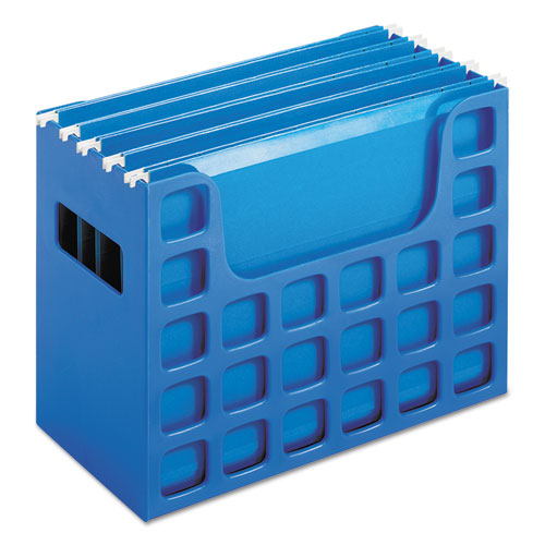 Pendaflex® wholesale. PENDAFLEX Desktop File With Hanging Folders, Letter Size, 6" Long, Blue. HSD Wholesale: Janitorial Supplies, Breakroom Supplies, Office Supplies.