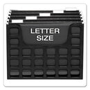 Pendaflex® wholesale. PENDAFLEX Desktop File With Hanging Folders, Letter Size, 6" Long, Black. HSD Wholesale: Janitorial Supplies, Breakroom Supplies, Office Supplies.