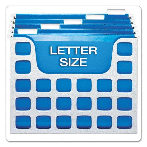 Pendaflex® wholesale. PENDAFLEX Desktop File With Hanging Folders, Letter Size, 6" Long, Granite. HSD Wholesale: Janitorial Supplies, Breakroom Supplies, Office Supplies.