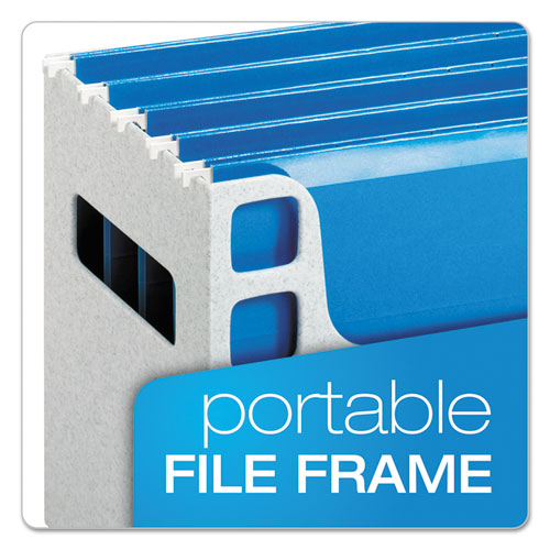 Pendaflex® wholesale. PENDAFLEX Desktop File With Hanging Folders, Letter Size, 6" Long, Granite. HSD Wholesale: Janitorial Supplies, Breakroom Supplies, Office Supplies.