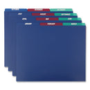 Pendaflex® wholesale. PENDAFLEX Poly Top Tab File Guides, 1-3-cut Top Tab, January To December, 8.5 X 11, Assorted Colors, 12-set. HSD Wholesale: Janitorial Supplies, Breakroom Supplies, Office Supplies.