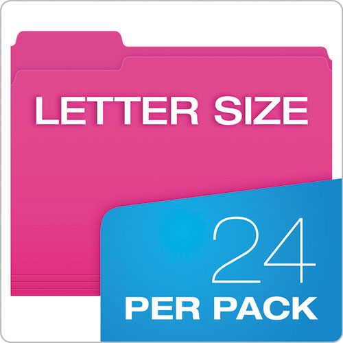 Pendaflex® wholesale. PENDAFLEX Glow File Folders, 1-3-cut Tabs, Letter Size, Assorted, 24-pack. HSD Wholesale: Janitorial Supplies, Breakroom Supplies, Office Supplies.