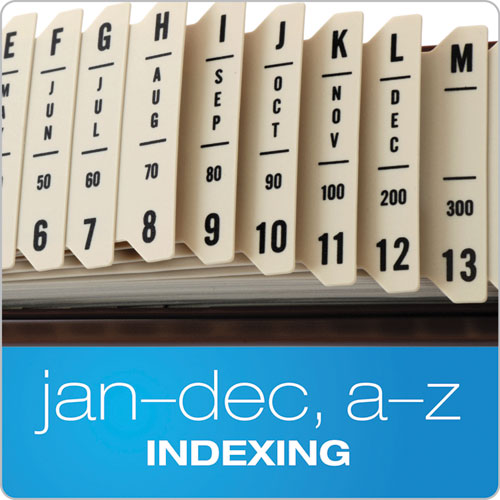 Pendaflex® wholesale. PENDAFLEX General Purpose Indexed Sorter, 31 Dividers, Alpha-numeric-months-dates-days, Letter-size, Brown Frame. HSD Wholesale: Janitorial Supplies, Breakroom Supplies, Office Supplies.