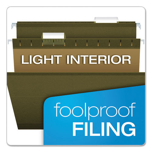 Pendaflex® wholesale. PENDAFLEX Reinforced Hanging File Folders, Letter Size, 1-5-cut Tab, Standard Green, 25-box. HSD Wholesale: Janitorial Supplies, Breakroom Supplies, Office Supplies.