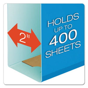Pendaflex® wholesale. Extra Capacity Reinforced Hanging File Folders With Box Bottom, Letter Size, 1-5-cut Tab, Blue, 25-box. HSD Wholesale: Janitorial Supplies, Breakroom Supplies, Office Supplies.