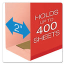 Pendaflex® wholesale. Extra Capacity Reinforced Hanging File Folders With Box Bottom, Letter Size, 1-5-cut Tab, Red, 25-box. HSD Wholesale: Janitorial Supplies, Breakroom Supplies, Office Supplies.