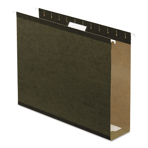 Pendaflex® wholesale. Extra Capacity Reinforced Hanging File Folders With Box Bottom, Letter Size, 1-5-cut Tab, Standard Green, 25-box. HSD Wholesale: Janitorial Supplies, Breakroom Supplies, Office Supplies.