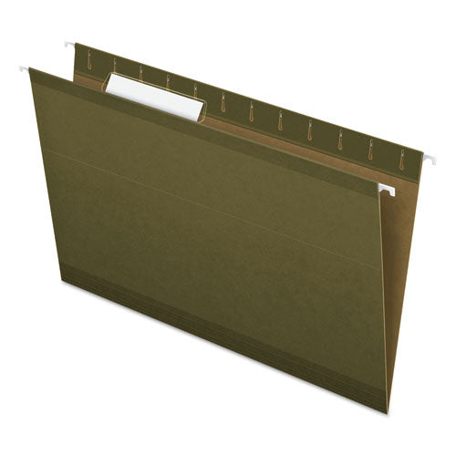 Pendaflex® wholesale. PENDAFLEX Reinforced Hanging File Folders, Legal Size, 1-3-cut Tab, Standard Green, 25-box. HSD Wholesale: Janitorial Supplies, Breakroom Supplies, Office Supplies.