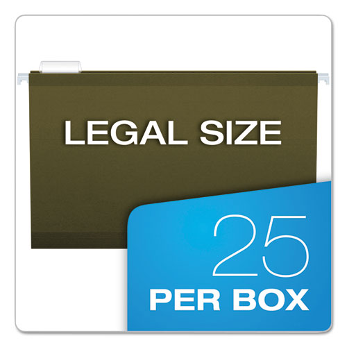 Pendaflex® wholesale. PENDAFLEX Reinforced Hanging File Folders, Legal Size, 1-5-cut Tab, Standard Green, 25-box. HSD Wholesale: Janitorial Supplies, Breakroom Supplies, Office Supplies.