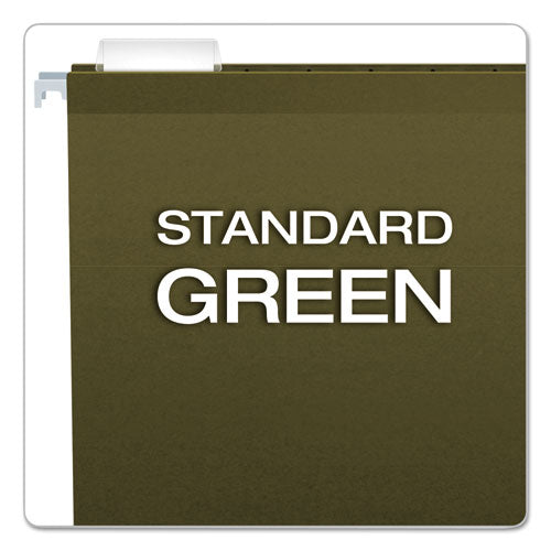 Pendaflex® wholesale. PENDAFLEX Reinforced Hanging File Folders, Legal Size, 1-5-cut Tab, Standard Green, 25-box. HSD Wholesale: Janitorial Supplies, Breakroom Supplies, Office Supplies.