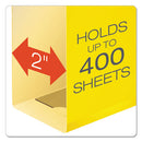 Pendaflex® wholesale. Extra Capacity Reinforced Hanging File Folders With Box Bottom, Legal Size, 1-5-cut Tab, Yellow, 25-box. HSD Wholesale: Janitorial Supplies, Breakroom Supplies, Office Supplies.