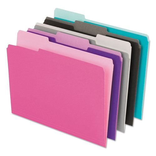 Pendaflex® wholesale. PENDAFLEX Interior File Folders, 1-3-cut Tabs, Letter Size, Assortment 1, 100-box. HSD Wholesale: Janitorial Supplies, Breakroom Supplies, Office Supplies.