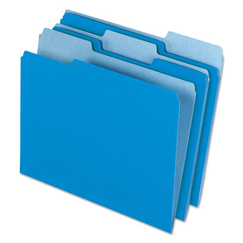 Pendaflex® wholesale. PENDAFLEX Interior File Folders, 1-3-cut Tabs, Letter Size, Blue, 100-box. HSD Wholesale: Janitorial Supplies, Breakroom Supplies, Office Supplies.