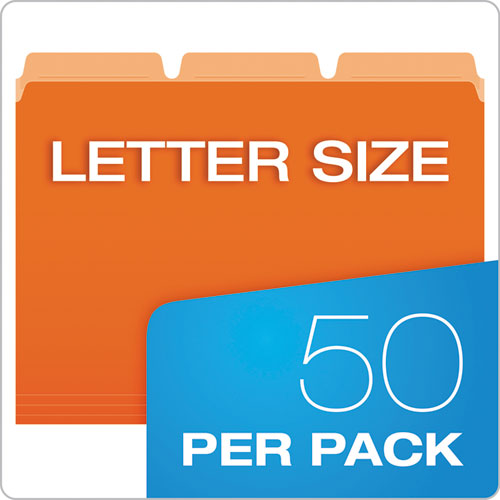 Pendaflex® wholesale. PENDAFLEX Ready-tab Reinforced File Folders, 1-3-cut Tabs, Letter Size, Assorted, 50-pack. HSD Wholesale: Janitorial Supplies, Breakroom Supplies, Office Supplies.