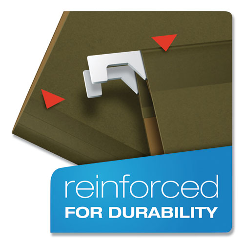 Pendaflex® wholesale. PENDAFLEX Ready-tab Reinforced Hanging File Folders, Letter Size, 1-5-cut Tab, Standard Green, 25-box. HSD Wholesale: Janitorial Supplies, Breakroom Supplies, Office Supplies.