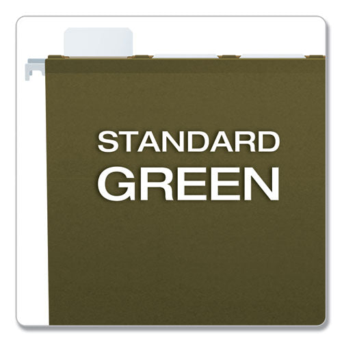 Pendaflex® wholesale. PENDAFLEX Ready-tab Reinforced Hanging File Folders, Letter Size, 1-3-cut Tab, Standard Green, 25-box. HSD Wholesale: Janitorial Supplies, Breakroom Supplies, Office Supplies.