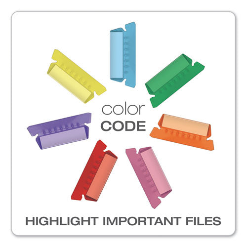 Pendaflex® wholesale. PENDAFLEX Transparent Colored Tabs For Hanging File Folders, 1-5-cut Tabs, Blue, 2" Wide, 25-pack. HSD Wholesale: Janitorial Supplies, Breakroom Supplies, Office Supplies.