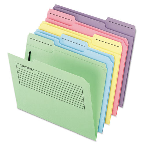 Pendaflex® wholesale. PENDAFLEX Printed Notes Folder With One Fastener, 1-3-cut Tabs, Letter Size, Assorted, 30-pack. HSD Wholesale: Janitorial Supplies, Breakroom Supplies, Office Supplies.