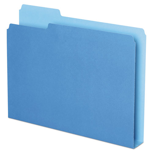 Pendaflex® wholesale. PENDAFLEX Double Stuff File Folders, 1-3-cut Tabs, Letter Size, Blue, 50-pack. HSD Wholesale: Janitorial Supplies, Breakroom Supplies, Office Supplies.