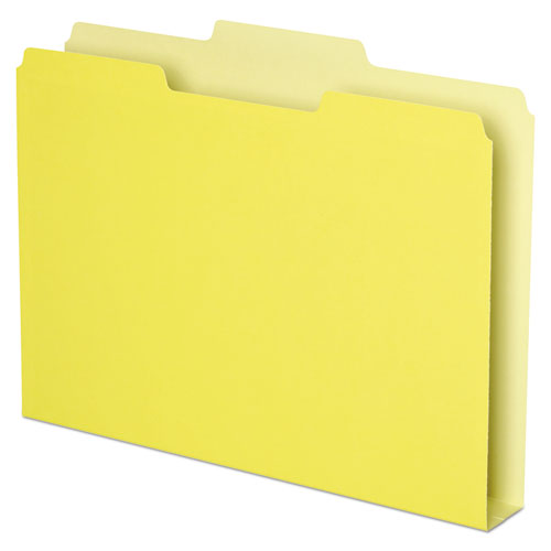 Pendaflex® wholesale. PENDAFLEX Double Stuff File Folders, 1-3-cut Tabs, Letter Size, Yellow, 50-pack. HSD Wholesale: Janitorial Supplies, Breakroom Supplies, Office Supplies.