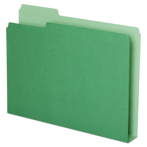 Pendaflex® wholesale. PENDAFLEX Double Stuff File Folders, 1-3-cut Tabs, Letter Size, Green, 50-pack. HSD Wholesale: Janitorial Supplies, Breakroom Supplies, Office Supplies.