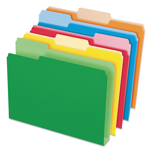 Pendaflex® wholesale. PENDAFLEX Double Stuff File Folders, 1-3-cut Tabs, Letter Size, Assorted, 50-pack. HSD Wholesale: Janitorial Supplies, Breakroom Supplies, Office Supplies.