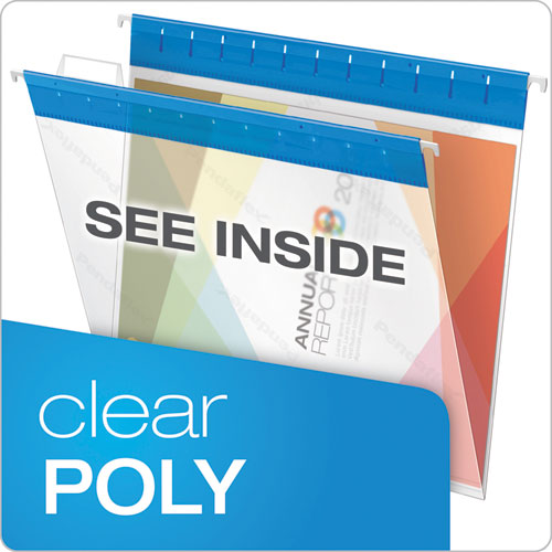 Pendaflex® wholesale. PENDAFLEX Poly Hanging Folders, Letter Size, 1-5-cut Tab, Assorted, 25-box. HSD Wholesale: Janitorial Supplies, Breakroom Supplies, Office Supplies.