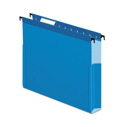 Pendaflex® wholesale. PENDAFLEX Surehook Reinforced Extra-capacity Hanging Box File, Letter Size, 1-5-cut Tab, Blue, 25-box. HSD Wholesale: Janitorial Supplies, Breakroom Supplies, Office Supplies.