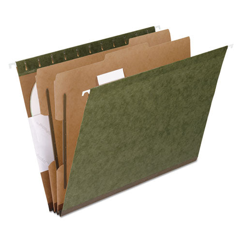 Pendaflex® wholesale. PENDAFLEX Surehook Reinforced Hanging Divider Folders, 2 Dividers, Letter Size, Green, 10-box. HSD Wholesale: Janitorial Supplies, Breakroom Supplies, Office Supplies.