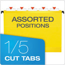 Pendaflex® wholesale. PENDAFLEX Surehook Hanging Folders, Letter Size, 1-5-cut Tab, Yellow, 20-box. HSD Wholesale: Janitorial Supplies, Breakroom Supplies, Office Supplies.