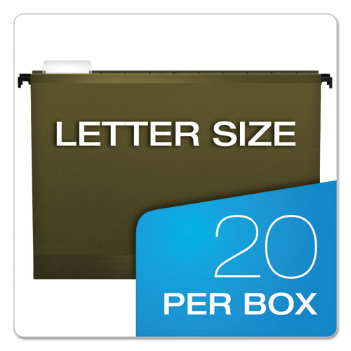 Pendaflex® wholesale. PENDAFLEX Surehook Hanging Folders, Letter Size, 1-5-cut Tab, Standard Green, 20-box. HSD Wholesale: Janitorial Supplies, Breakroom Supplies, Office Supplies.