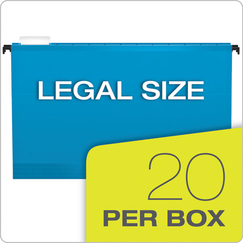 Pendaflex® wholesale. PENDAFLEX Surehook Hanging Folders, Legal Size, 1-5-cut Tab, Blue, 20-box. HSD Wholesale: Janitorial Supplies, Breakroom Supplies, Office Supplies.