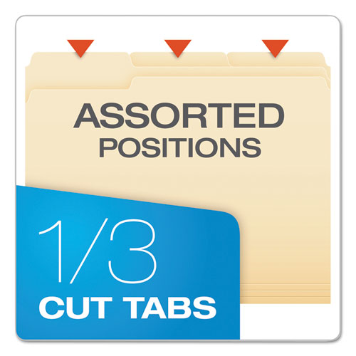 Pendaflex® wholesale. PENDAFLEX Smart Shield Top Tab File Folders, 1-3-cut Tabs, Letter Size, Manila, 100-box. HSD Wholesale: Janitorial Supplies, Breakroom Supplies, Office Supplies.