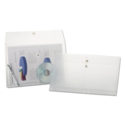 Pendaflex® wholesale. PENDAFLEX Poly String And Button Envelope, String And Button Closure, 8.5 X 14, Clear, 3-pack. HSD Wholesale: Janitorial Supplies, Breakroom Supplies, Office Supplies.