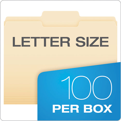 Pendaflex® wholesale. PENDAFLEX Manila File Folders, 1-3-cut Tabs, Center Position, Letter Size, 100-box. HSD Wholesale: Janitorial Supplies, Breakroom Supplies, Office Supplies.