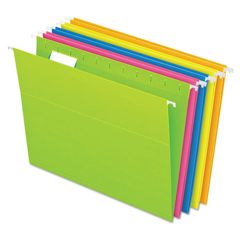 Pendaflex® wholesale. PENDAFLEX Glow Hanging File Folders, Letter Size, 1-5-cut Tab, Assorted, 25-box. HSD Wholesale: Janitorial Supplies, Breakroom Supplies, Office Supplies.