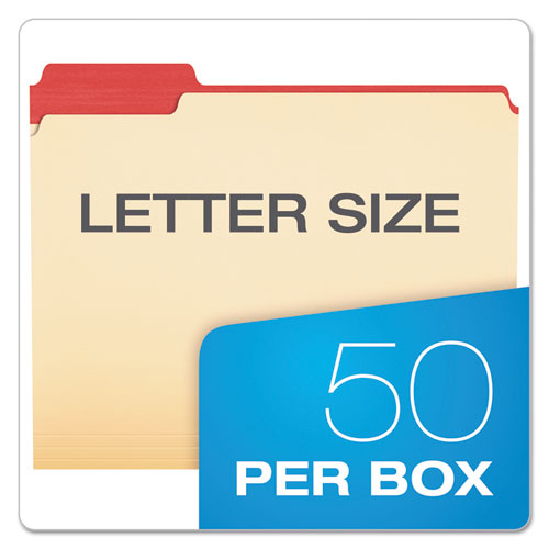 Pendaflex® wholesale. PENDAFLEX Color Tab File Folders, 1-3-cut Tabs, Letter Size, Manila, 50-box. HSD Wholesale: Janitorial Supplies, Breakroom Supplies, Office Supplies.