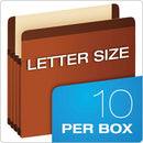 Pendaflex® wholesale. PENDAFLEX Premium Reinforced Expanding File Pockets, 3.5" Expansion, Letter Size, Red Fiber, 10-box. HSD Wholesale: Janitorial Supplies, Breakroom Supplies, Office Supplies.