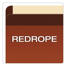 Load image into Gallery viewer, Pendaflex® wholesale. PENDAFLEX Premium Reinforced Expanding File Pockets, 5.25&quot; Expansion, Legal Size, Red Fiber, 5-box. HSD Wholesale: Janitorial Supplies, Breakroom Supplies, Office Supplies.