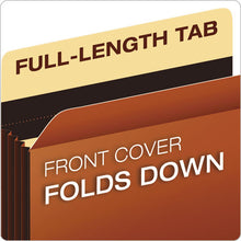 Load image into Gallery viewer, Pendaflex® wholesale. PENDAFLEX Heavy-duty File Pockets, 3.5&quot; Expansion, Letter Size, Redrope, 10-box. HSD Wholesale: Janitorial Supplies, Breakroom Supplies, Office Supplies.