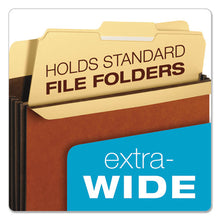 Load image into Gallery viewer, Pendaflex® wholesale. PENDAFLEX Heavy-duty File Pockets, 3.5&quot; Expansion, Letter Size, Redrope, 10-box. HSD Wholesale: Janitorial Supplies, Breakroom Supplies, Office Supplies.