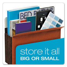Load image into Gallery viewer, Pendaflex® wholesale. PENDAFLEX Heavy-duty File Pockets, 3.5&quot; Expansion, Legal Size, Redrope, 25-box. HSD Wholesale: Janitorial Supplies, Breakroom Supplies, Office Supplies.