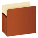 Pendaflex® wholesale. Earthwise By Pendaflex 100% Recycled File Pockets, 5.25" Expansion, Letter Size, Red Fiber. HSD Wholesale: Janitorial Supplies, Breakroom Supplies, Office Supplies.